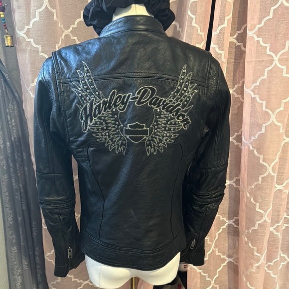 Harley-Davidson Jackets & Blazers - Harley-Davidson Women's Black Leather Jacket